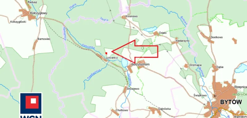 Działka na sprzedaż Jutrzenka